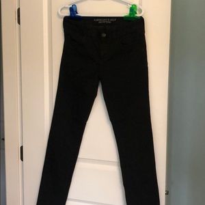 American Eagle Full Length Black Jeggings